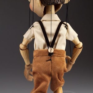 Incroyable marionnette Pinocchio dans un style rétro Marionnettes à fils de 32,5 cm de haut par Czech Marionettes image 6