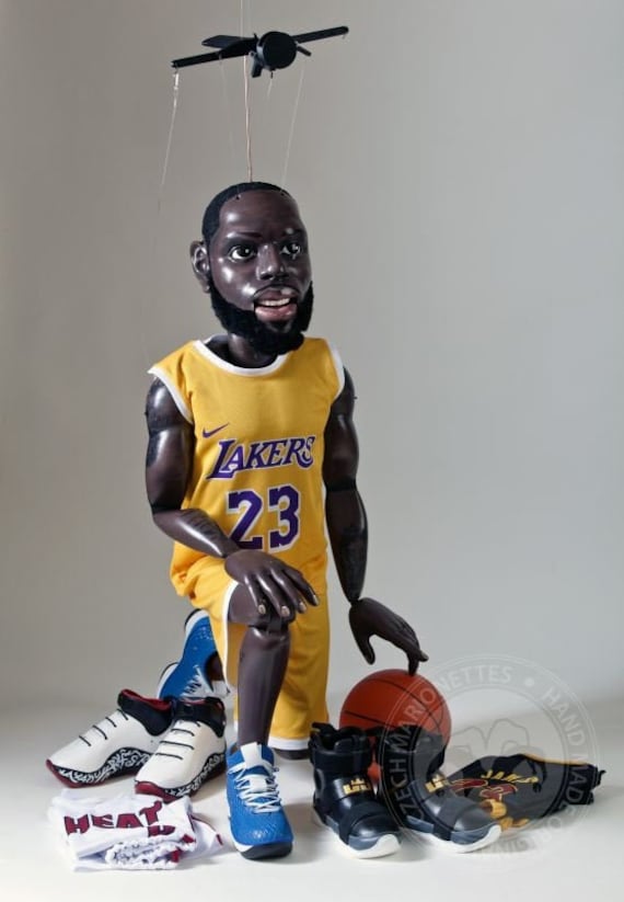 lebron puppet