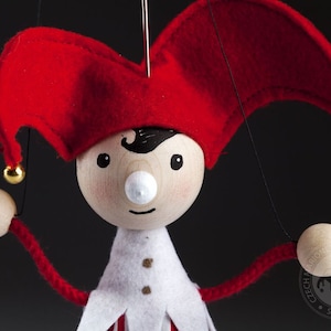 Little Jester - Handmade Marionette Puppet