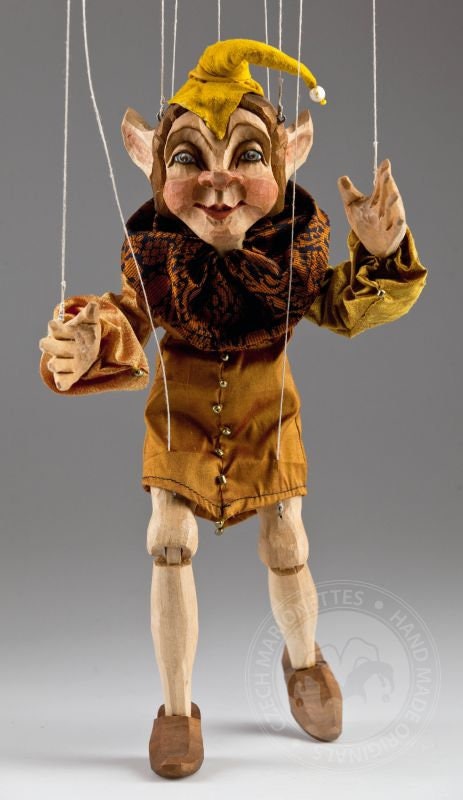 Smiling Wooden Jester - Etsy