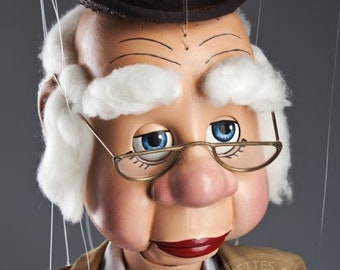 Mr. Bluster – Replica of famous marionette from US TV show from 50'