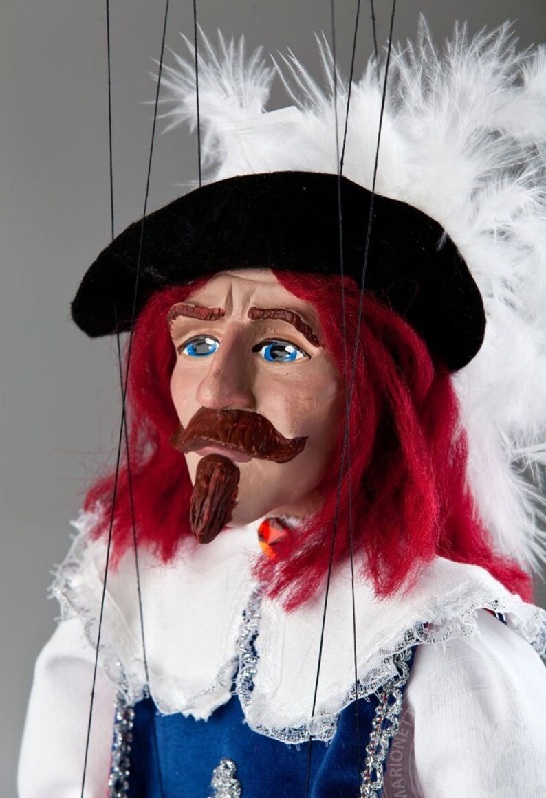 Musketeer Andre Czech Marionette Puppet