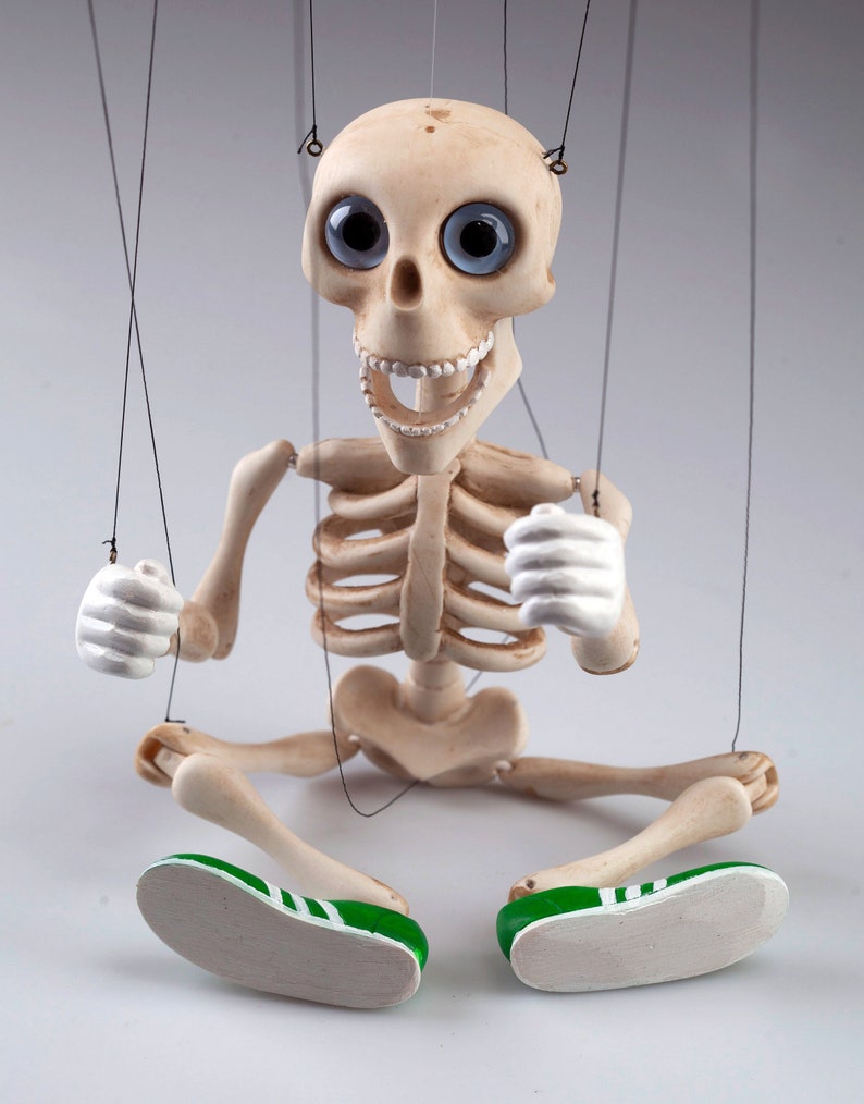 Baby Bonnie The Rebel Marionnette squelette Marionnette professionnelle avec mouvement et équilibre parfaits Idéal pour les décorations, les marionnettes et les jouets pour enfants image 3