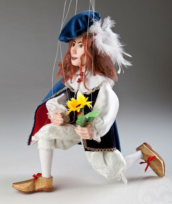 ダミアン王子のチェコのマリオネット人形 - Etsy 日本