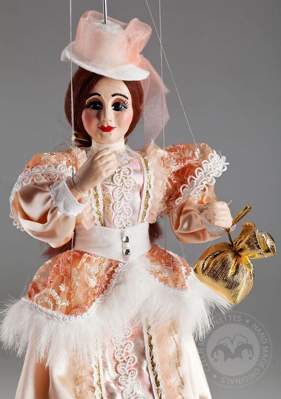 Countess von Teese Marionette Czech Handmade String Puppet