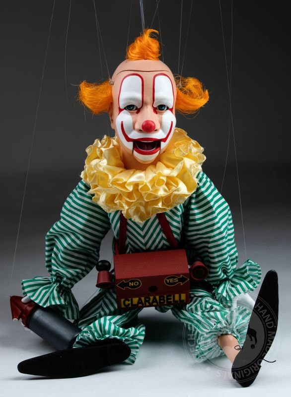 Clarabelle - Clown Marionette From the Howdy Doody Show - Etsy Israel