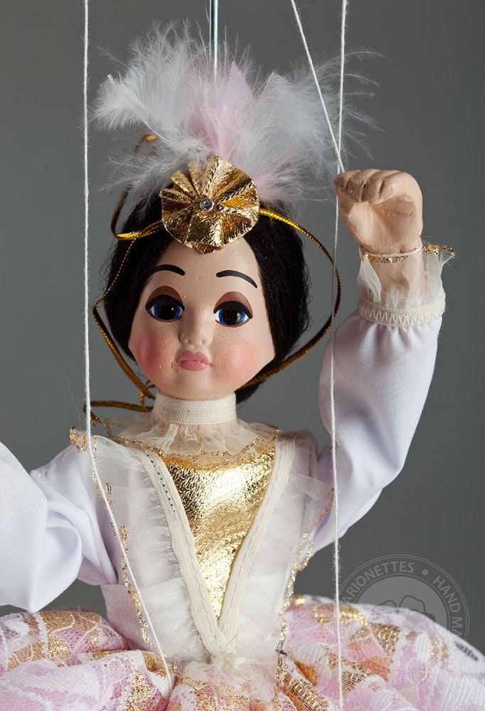 バレリーナ・ロージーのマリオネット：チェコの手作り糸人形 - Etsy 日本