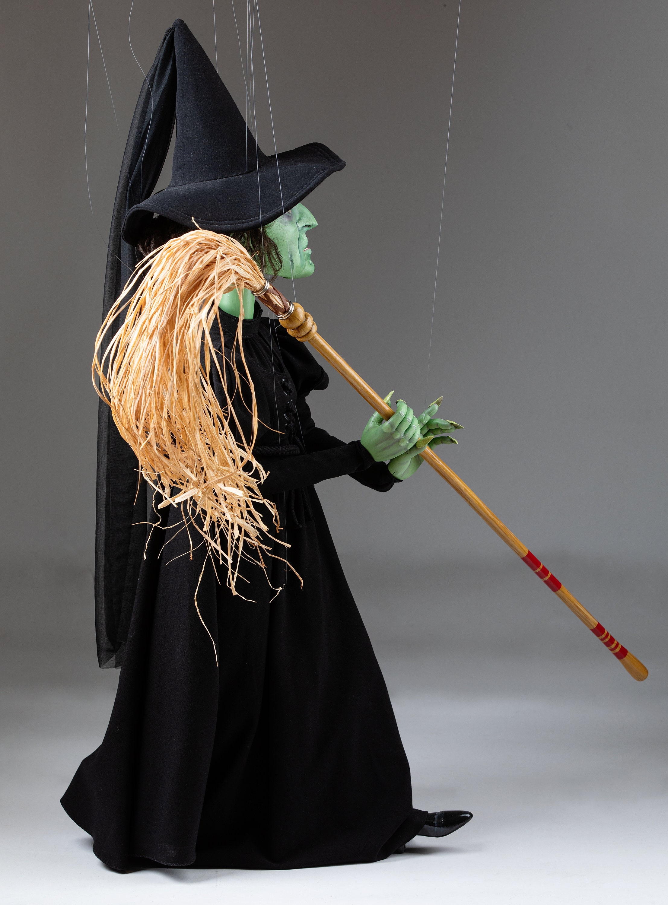 緑の邪悪な魔女 - 映画『オズの魔法使い』のマリオネット - Etsy 日本