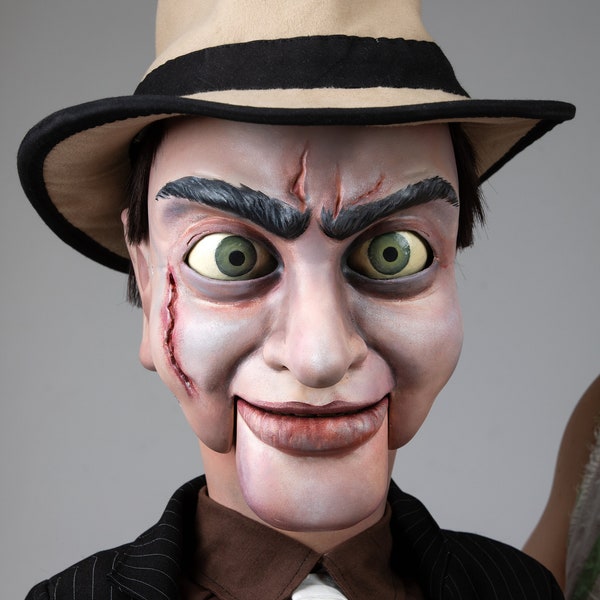 Scarface - Ventriloquist Puppet Dummy on a professional level