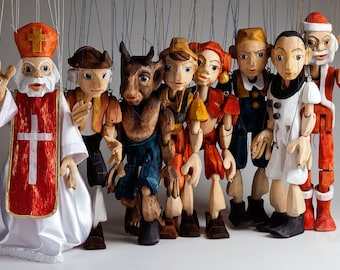 Everlasting Classics - wooden handmade marionettes