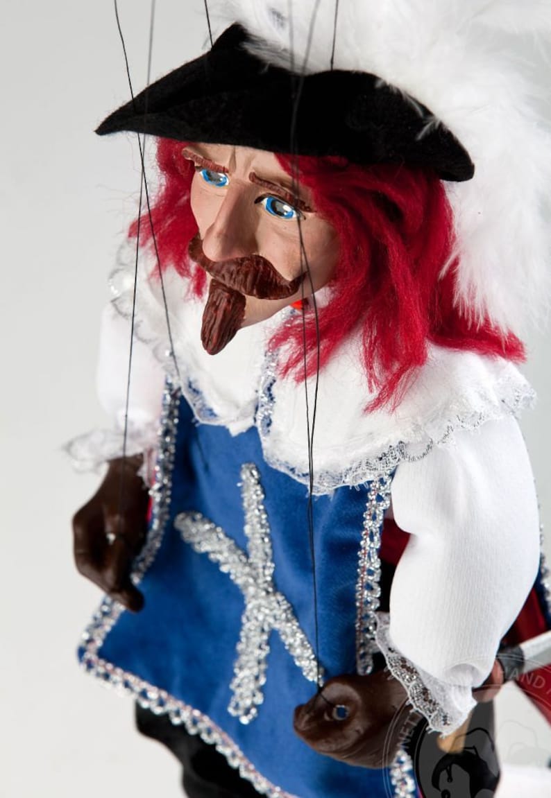 Musketeer Andre Czech Marionette Puppet