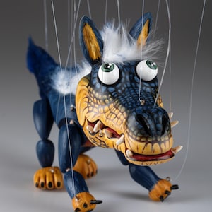 Crocpup Marionette - The Playful Pet of the Teenage Caveman