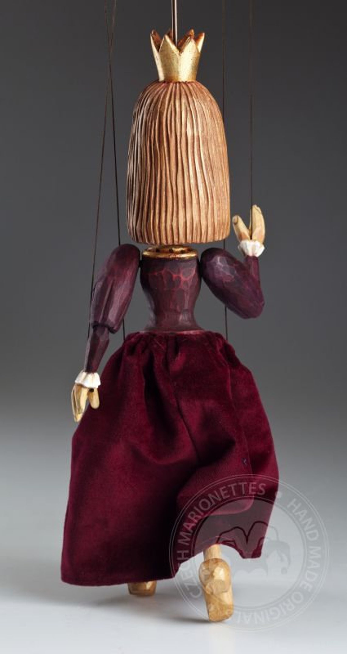 Princess Wooden Marionette | Etsy