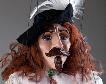 Musketeer Pierre Czech Marionette Puppet