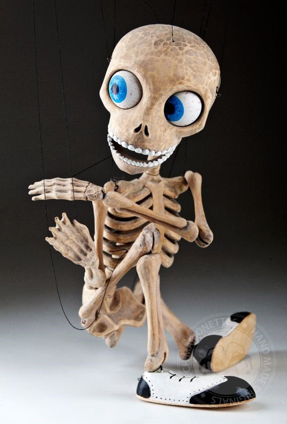 Wasserette Tot stand brengen Reusachtig Brutaal skelet marionet professionele marionet met - Etsy Nederland
