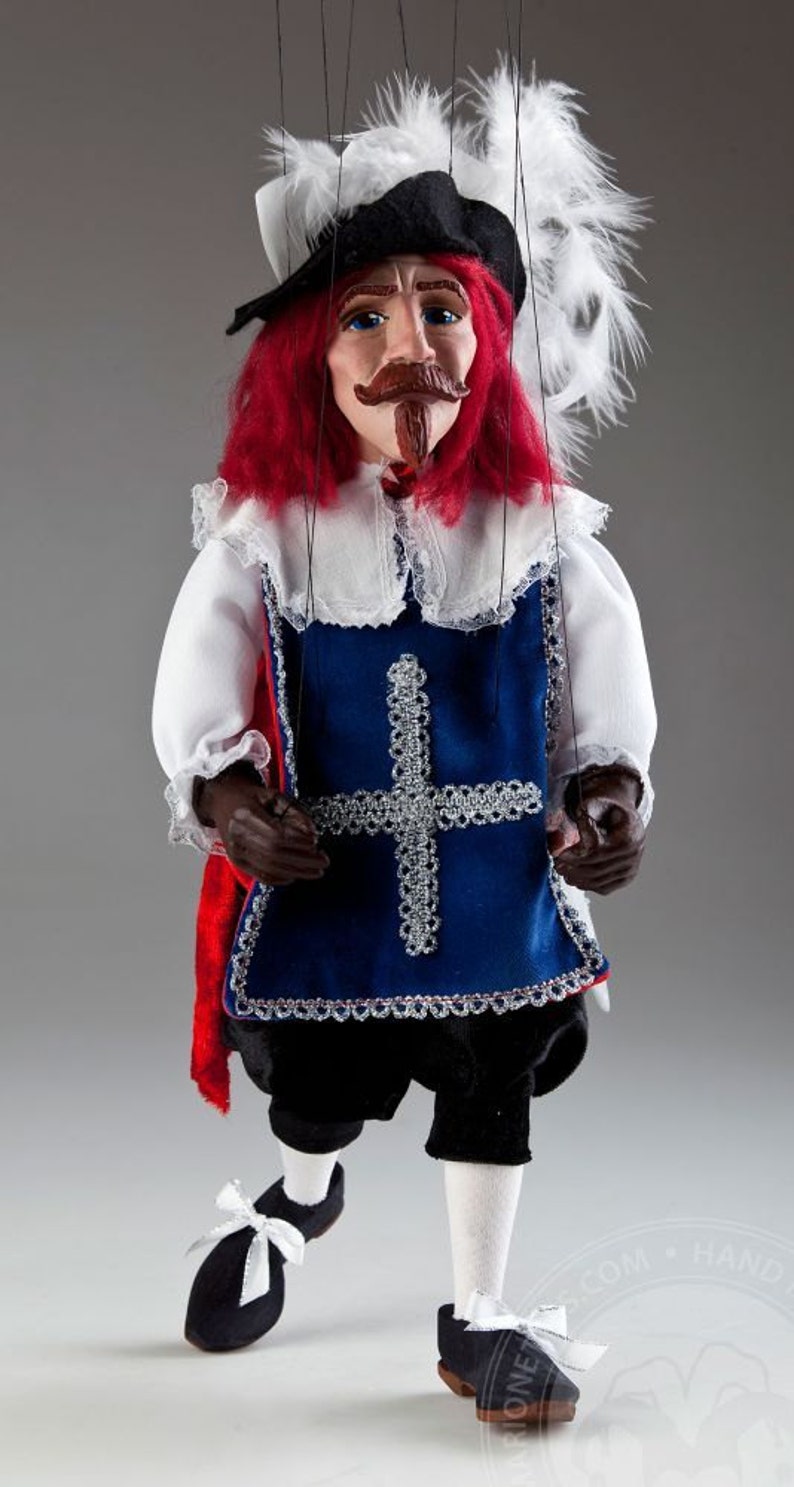 Musketeer Andre Czech Marionette Puppet