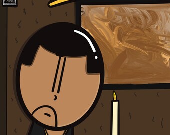 12x8 - Drake's Take Care Comic Cover
