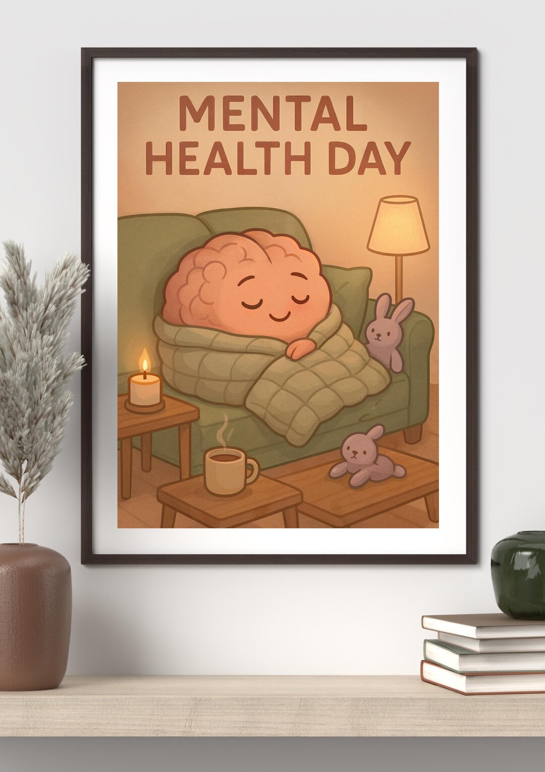 Mental Health Awareness 18x24 Printable Wall Art | Self-care Poster for ...