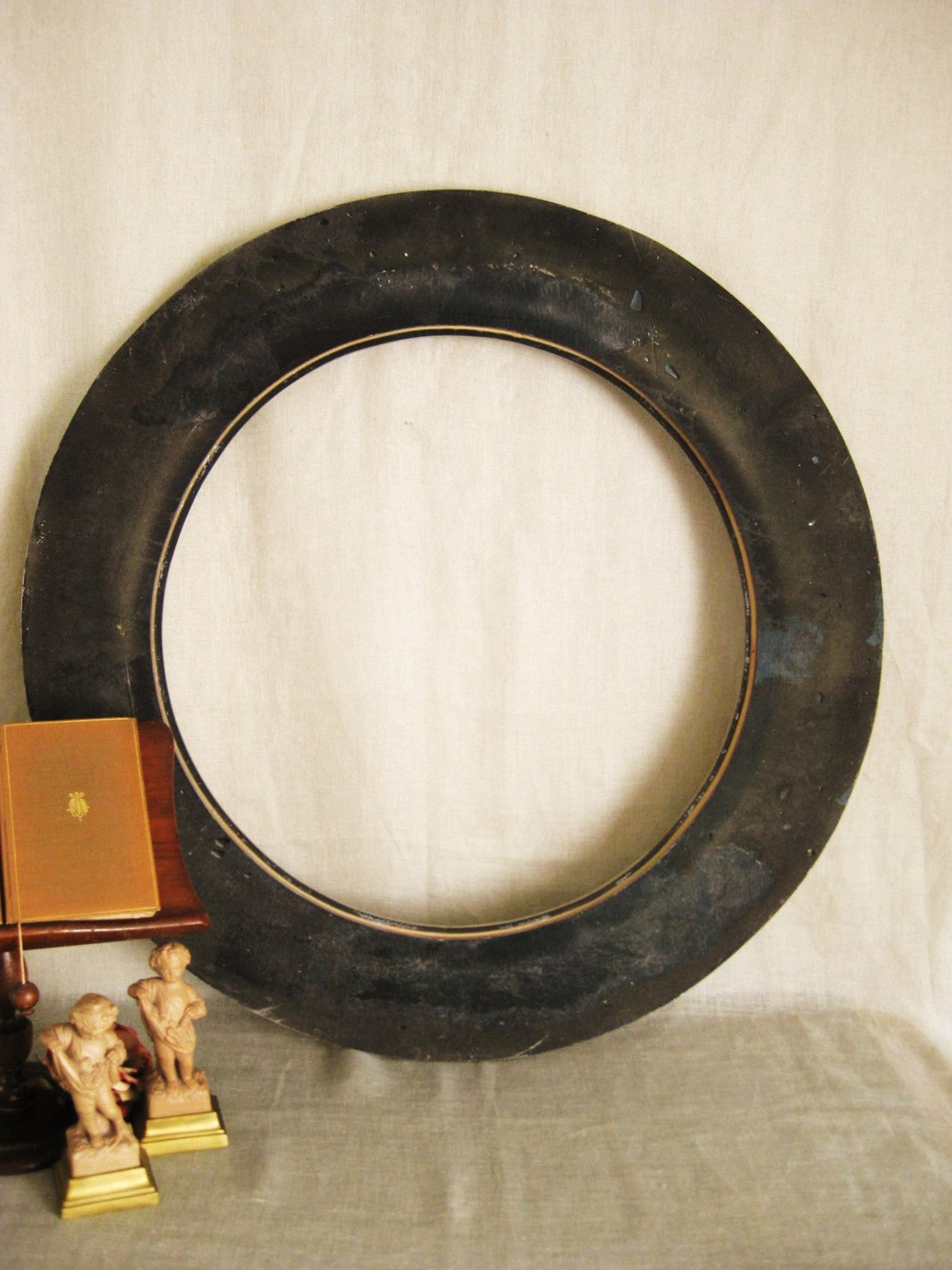 Large Round Mirror Frame Frames/ Mirrors Etsy