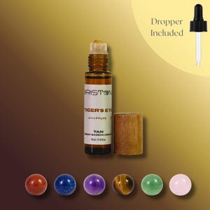 Olejek eteryczny w roll-onie z kamieni szlachetnych · TAN Deep Sandalwood · Uziemiający wałek kryształowy