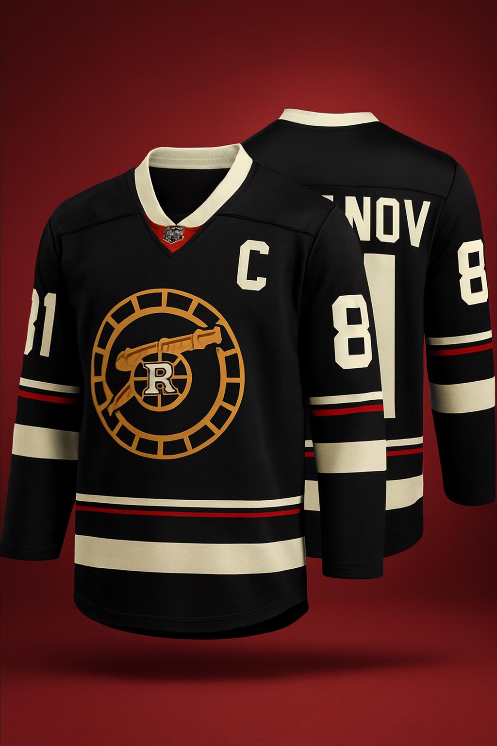 Hollanov Hockey Jersey | Heated Rivalry Inspired Jersey | Hudson