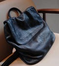 Genuine Leather Women Backpack: Handmade Large Size, Minimalist Pattern product logo