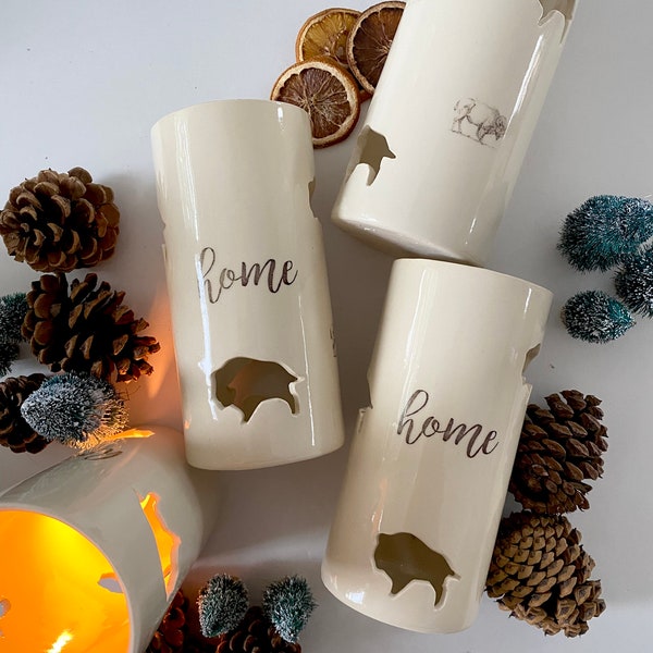 Home Buffalo luminary -gift under 50