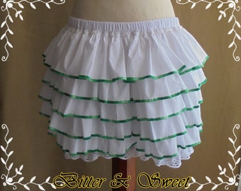 Bloomers with ruffles 25 asorted colors-XS-S-M-L-XL-XXL -Lolita -Steampunk -Burlesque -Can Can -Circus -(Bitter & Sweet)