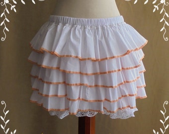Short bloomers with ruffles 25 asorted colors-XS-S-M-L-XL-XXL -Lolita -Steampunk -Burlesque -Can Can -Circus -(Bitter & Sweet)