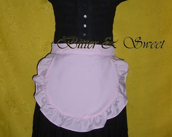 Pink Ruffle Apron  M – Lolita Maid Costume, Size M