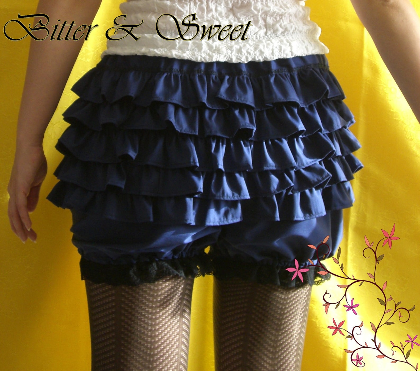Navy Short Bloomers Xssmlxlxxlsteampunk Etsy