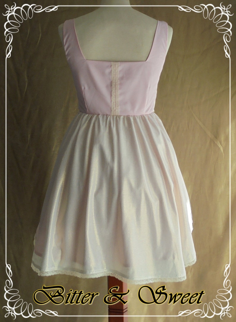 Pink and gold pearly lolita dress Bitter /& Sweet lolita dress costume