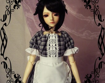bjd   dollfie  (Bitter & Sweet) lolita maid style outfit