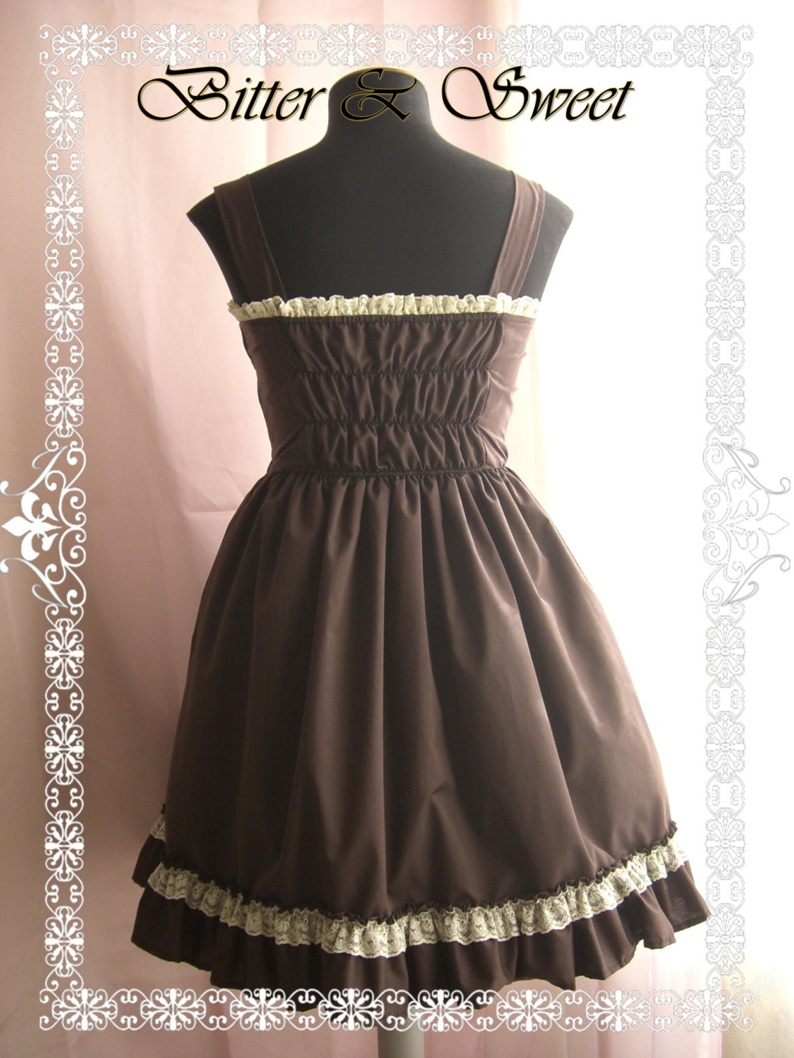 Cookie Bear Brown Lolita Dress CAT0052 main image 0