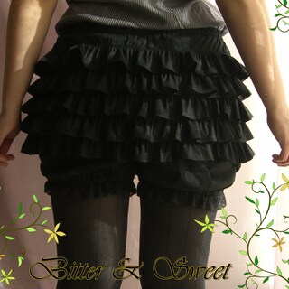 CR ROLECOS Bloomers Vittoriani Con Volant Per Donna - Pantaloni Alla Cavallerizza In Cotone, Eleganti E Comodi