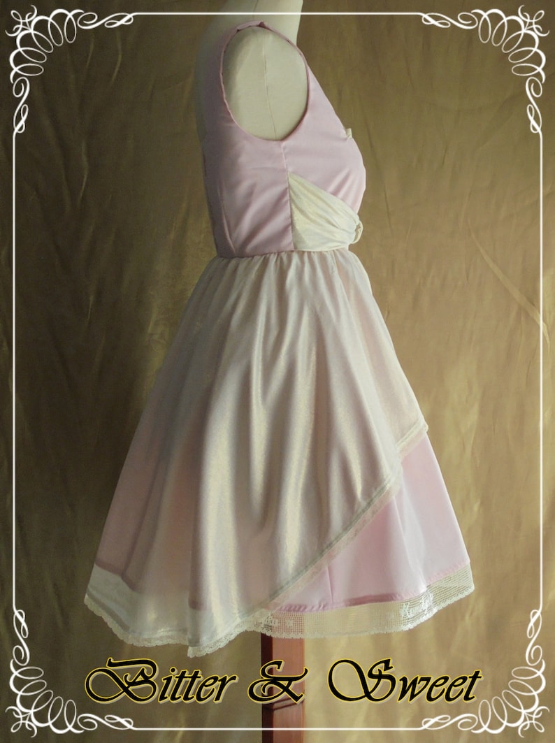 Pink and gold pearly lolita dress Bitter /& Sweet lolita dress costume