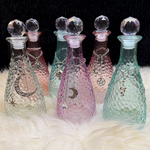 Glass Moon Water Bottle