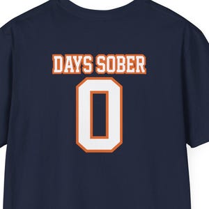 Zero Days Sober Graphic T-Shirt - NFC North Inspired Design