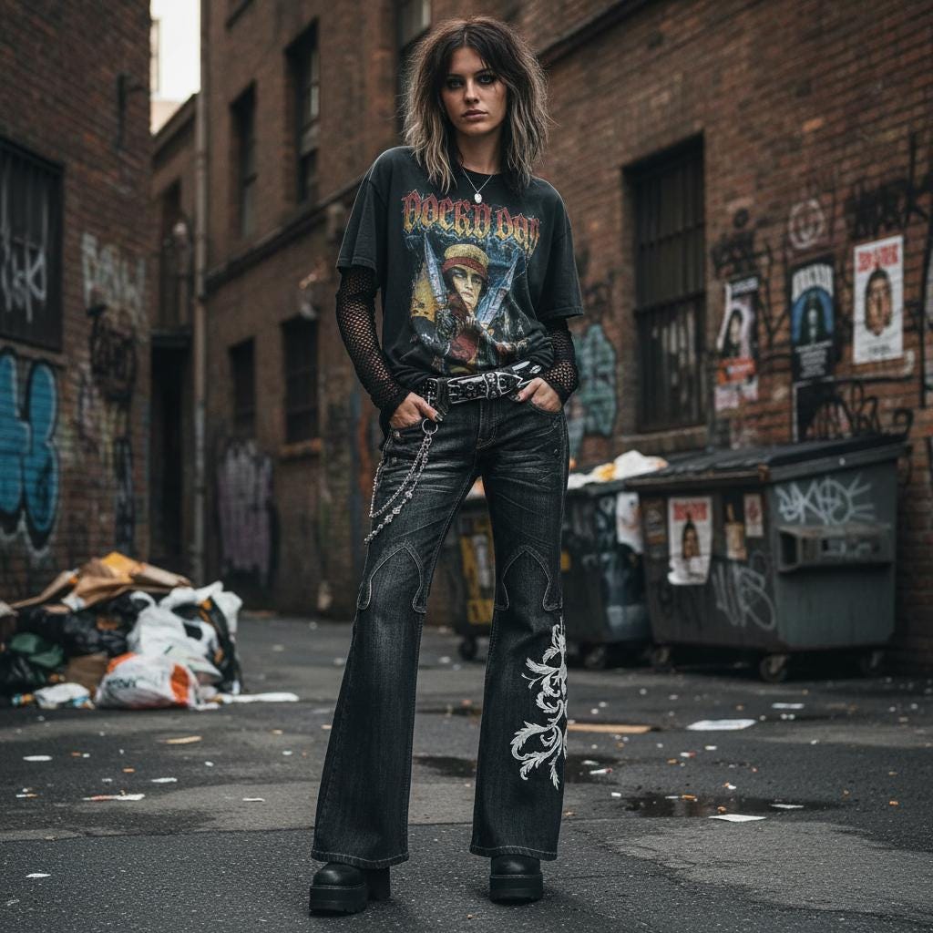 Y2k Flare Jeans - Etsy UK