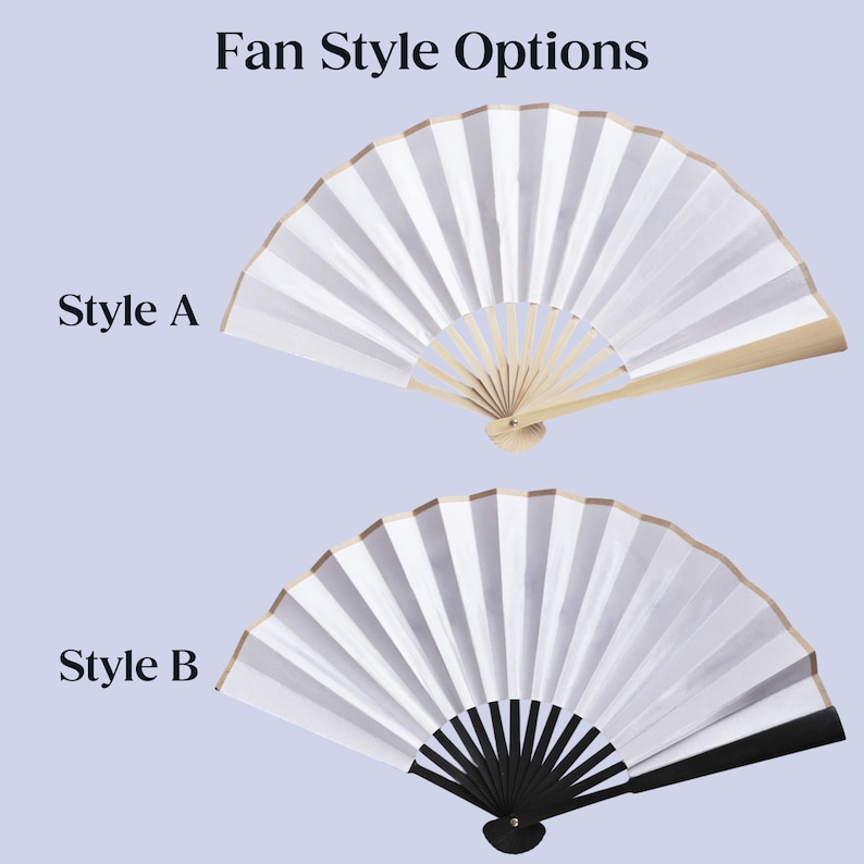Abanico con logotipo personalizado, obsequio empresarial personalizado, regalos de boda al por mayor y cualquier ocasión. imagen 4