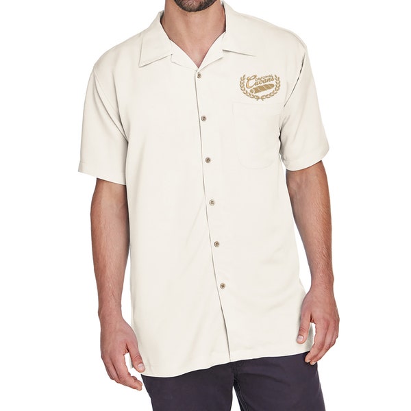 Chemise de camp Cubans originale - Crème