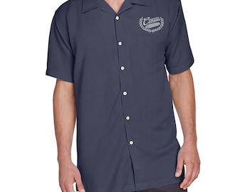Original Cubans Camp Shirt - Navy