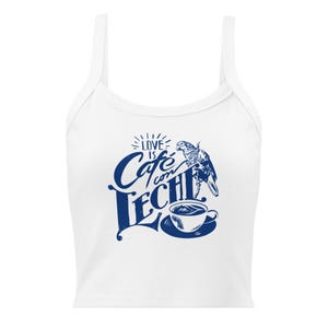 Cafe Con Leche Women’s micro-rib tank top
