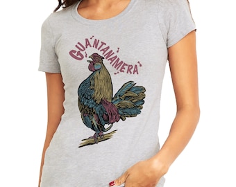 Guantanamera Rooster V neck