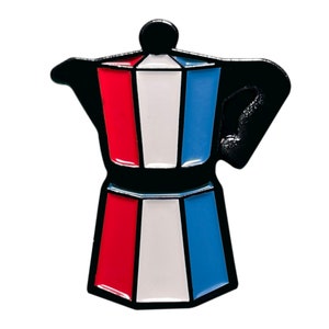 Cafetera Lapel Pin