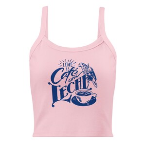 Cafe Con Leche Women’s micro-rib tank top