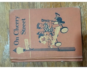 Vintage On Cherry Street Ginn Reader Hardcover 1940s School Book