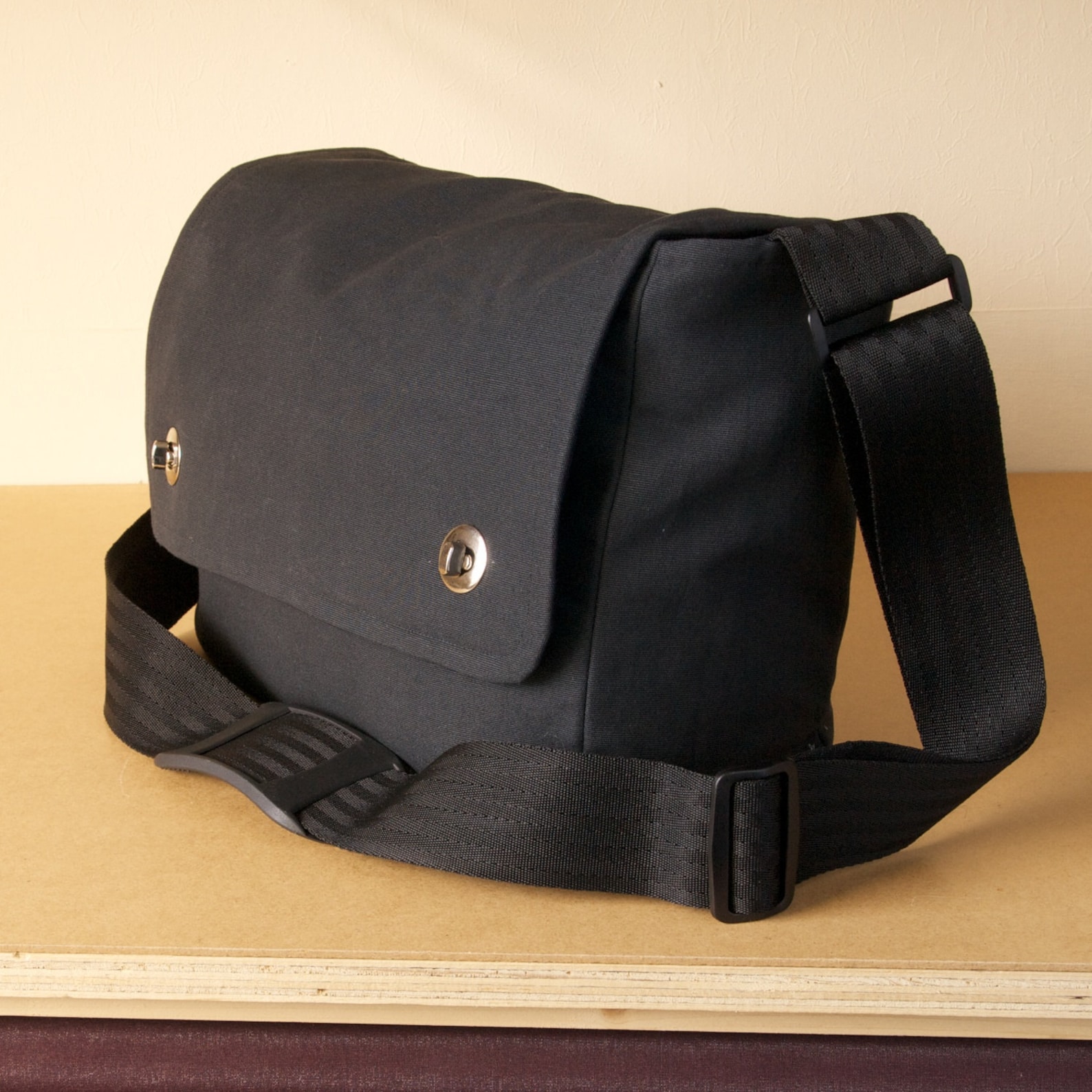 Messenger Bag With Shoulder Strap Fabric Satchel for Tablet Etsy