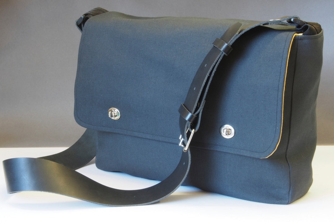15 Messenger Bag With Shoulder Strap Fabric Satchel Etsy UK