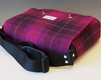 iPad Pro 12.9" Messenger Bag in Harris Tweed